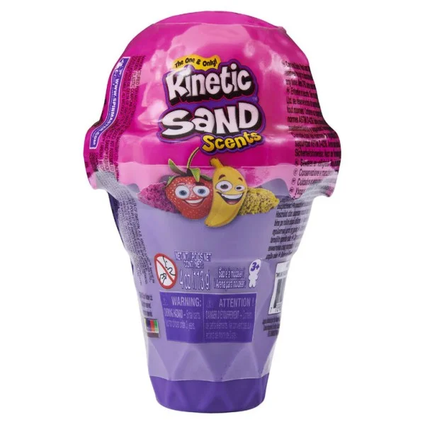 Kinetic Sand Ice Cream Container Assorted, CDU 1 Piece - 6058757-T